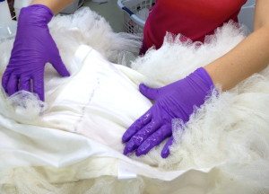 芝加哥婚礼礼服打扫