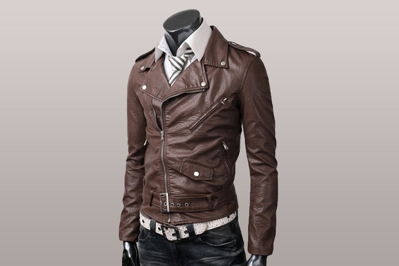 leather jacket